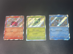 NM Pokemon Sprigatito SVP 076 Fuecoco SVP 079 Quaxly SVP 082 Shiny Promo Cards - Image 1