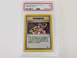 PSA 5 Sabrina Holo 20/132 Gym Challenge 2000 Pokemon Card EX VINTAGE WOTC - Image 1