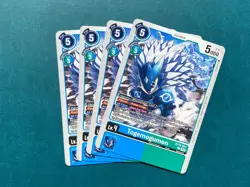 Togemogumon BT16-021 Playset Beginning Observer Digimon Card Game x4 - Image 1
