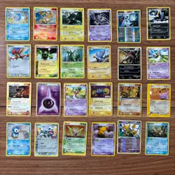 pokemon vintage card lot with holos/rares, 24 cards - Image 1
