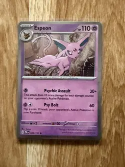 Pokemon TCG: Prismatic Evolutions Cosmos Promo Cards Set Of 8 | Read Description - Image 2