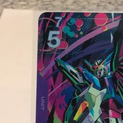 Bandai Gundam Card Game Destiny Gundam GD04-050 LR+ Unit Alt Art Foil EN - Image 2