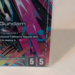 Bandai Gundam Card Game Destiny Gundam GD04-050 LR+ Unit Alt Art Foil EN - Image 5