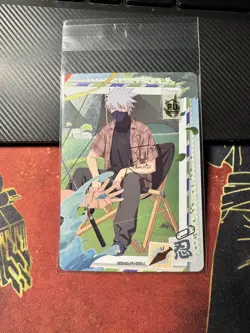 Kakashi Hatake NRV01-PU-004L4 English Naruto Kayou Card Heavens Scroll NM - Image 1