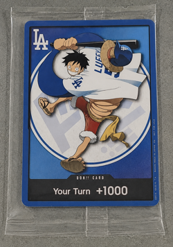 One Piece x Los Angeles Dodgers - Don!! One Piece Night 2026 Promo Card - Image 1