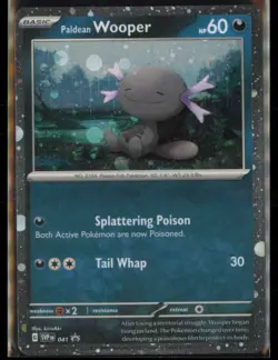 Paldean Wooper 041 Pokemon TCG SV: Scarlet & Violet Promo Cards SVP Holo NM - Image 1