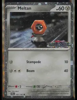 Meltan (Stellar Crown Stamped) 102/142 Miscellaneous Cards & Products MCAP NM - Image 1
