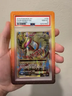 M Pidgeot EX Full Art Holo Card 105/108 Evolutions PSA10 - Image 1