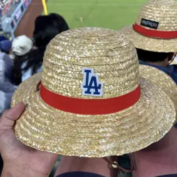 ONE PIECE X DODGERS PROMO MONKEY D LUFFY DON CARD + HAT 7/2/26 IN HAND - Image 4
