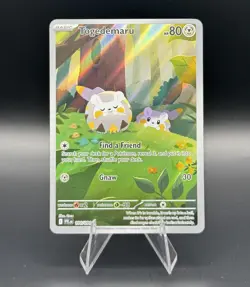 Togedemaru 104/094 Phantasmal Flames Illustration Rare IR Pokemon Card Near Mint - Image 1