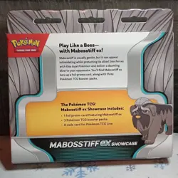Pokemon Mabosstiff ex Showcase Kit - Foil Promo + 3 Booster Packs + Live Code - Image 2