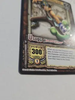 2005 Bandai One Piece CCG Usopp Instinctive Shooting Skills PR009 Promo Vintage - Image 2