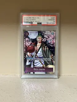 2024 ONE PIECE Zoro-Juurou EVENT PACK VOL.5 OP05-067 PSA Gem MT 10 - Image 1
