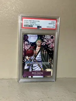 2024 ONE PIECE Zoro-Juurou EVENT PACK VOL.5 OP05-067 PSA Gem MT 10 - Image 3