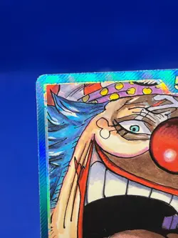 One Piece Emperors in the New World Buggy OP09-042 Parallel Alt Art Leader NM - Image 3