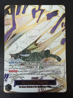 Ground Death OP14-096 Alt Art One Piece TCG Azures Sea’s Seven - Image 1