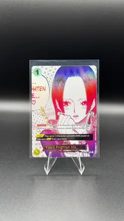 You'll Frighten Me... (OP14-118) (Alt Art) - The Azure Sea's Seven One Piece NM - Image 1