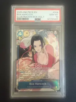Boa Hancock ST17-004 Illustration Box Vol.1 Foil SR English 2025 PSA 10 - Image 1
