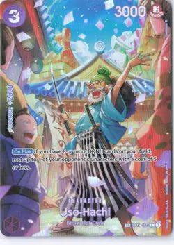2025 ONE PIECE OP10-ROYAL BLOOD SPECIAL ALTERNATE ART (#001) USO-HACHI ENGLISH - Image 1