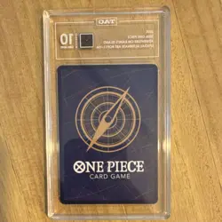 TAG 10 Gem Mint Zeus OP11-106 Special Alt Art Holo English One Piece - Image 2