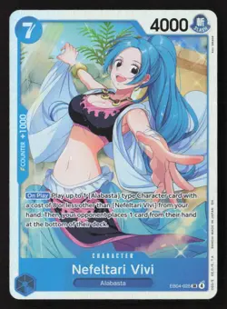 Nefeltari Vivi SR EB04-025 NM - One Piece TCG - Image 1