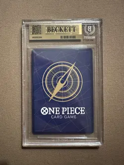 Bandai One Piece OP07-073 Donquixote Doflamingo SP Parallel Foil BGS 9.5 - Image 2