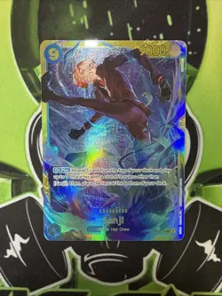 One Piece TCG Sanji SEC OP06-119 Secret Rare English NM - Image 1
