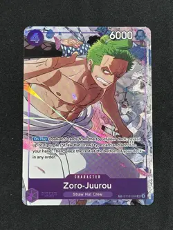 Zoro-Juurou ST18-004 Treasure Rare One Piece OP09 Emperors in the New World - Image 1