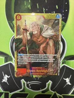 Silvers Rayleigh OP08-118 SEC One Piece TCG English NM - Image 1
