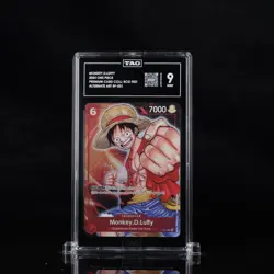 Bandai One Piece Card Game Monkey D. Luffy Alt Art Foil Promo TAG 9 P-001 - Image 1