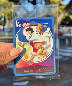 Bandai One Piece CCG Don!! Card Monkey D. Luffy Promo Foil English - Image 1
