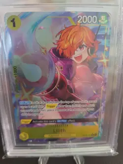 2025 One Piece - Carrying On His Will OP-13 Lilith Alt Art R BGS 10 Black Label! - Image 2