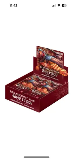 One Piece TCG: Paramount War - Booster Box (OP02) 811039039080 - Image 1