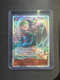 One Piece Roronoa Zoro EB04-007 SR English OP15 - Image 1