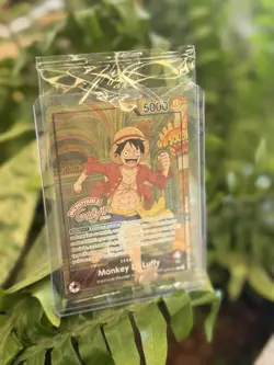 Monkey D. Luffy OP13-001 Leader Promo Foil French One Piece CCG 5000 Power - Image 5