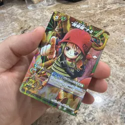 2012 One Piece Miracle Battle Carddass Nami Japanese Vintage Boost Rare Holo - Image 1