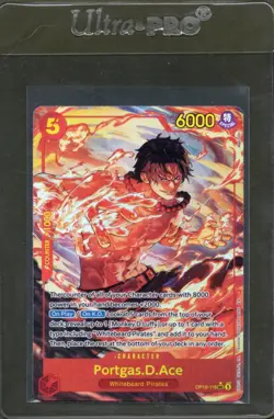 Portgas D. Ace Alt Art OP16-118 - The Time Of Battle - One Piece TCG - Image 1