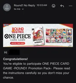 PRESALE Round 1 x One Piece Collab Promo Pack CONFIRMED PREORDER SHIPS 7/21 - Image 1