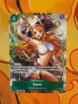 One Piece TCG Nami (Alternate Art) (OP14-031) - The Azure Sea's Seven Foil NM #2 - Image 1