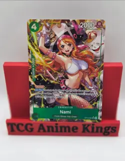 One Piece CCG Nami Alternate Art Op14-031 English Near Mint Foil - Image 1