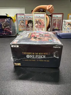 One Piece OP09 Emperors in the New World English Booster Box Sealed With Acrylic - Image 5