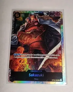 One Piece The Best PRB-01 Sakazuki OP02-099 SR English - Image 1