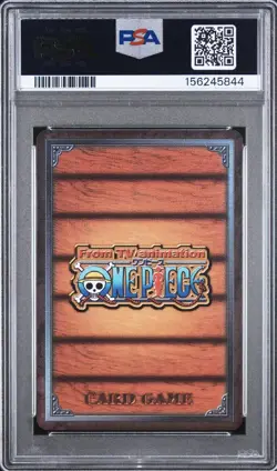 Psa 10 2002 BANDAI ONE PIECE CCG JAPANESE PATH OF THE PIRATE KING W05 NAMI - Image 2