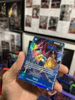 One Piece Sanji Op06-119 French Treasure Rare Emperors In The New World NM - Image 2