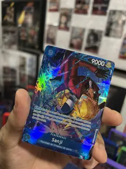 One Piece Sanji Op06-119 French Treasure Rare Emperors In The New World NM - Image 4
