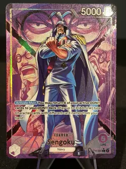 Sengoku Alt Art Leader (OP16-060) OP16 - The Time of Battle ENGLISH NM One Piece - Image 1