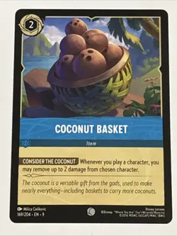 Disney Lorcana Fabled Coconut Basket 169/204 NM - Image 1