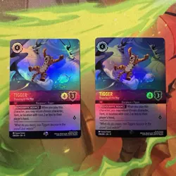 Disney Lorcana Tigger, Bouncing All the Way 208/204 Epic Foil - Winterspell - Image 1