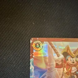 Disney Lorcana TCG Mickey Mouse - Pirate Captain Foil Promo 13/P3 Ruby EN - Image 4