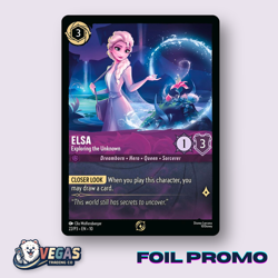 Elsa Exploring The Unknown 22/P3 Foil Promo Frozen MP Disney Lorcana - Image 1
